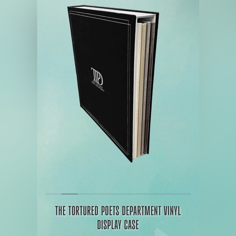 THE TORTURED POETS DEPARTMENT VINYL
DISPLAY CASE